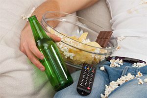 Stop TV Junk Food Eating