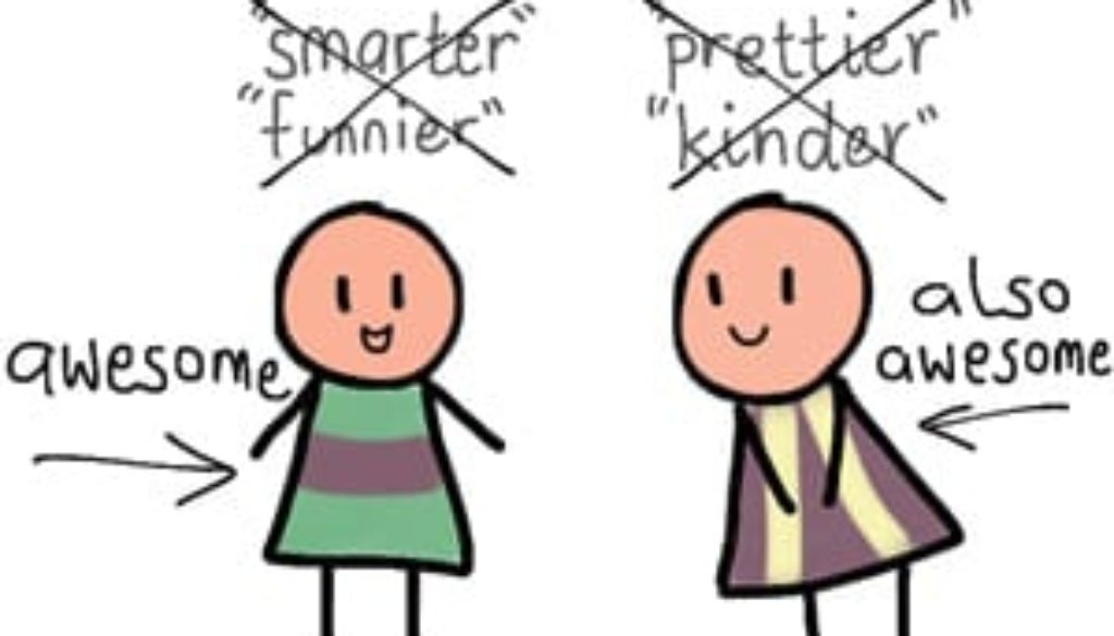 Stop comparing yourself to others