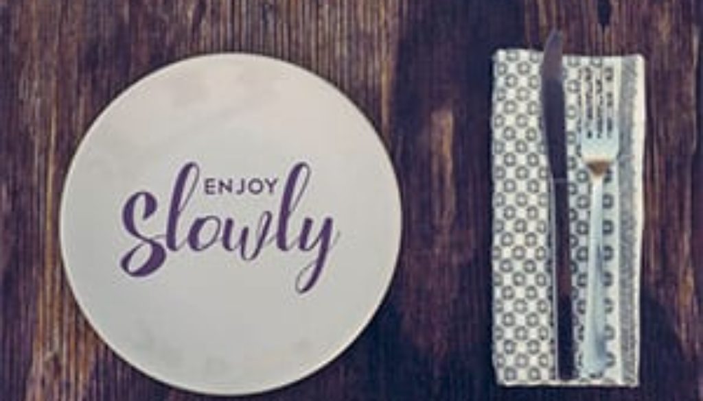 eat more slowly