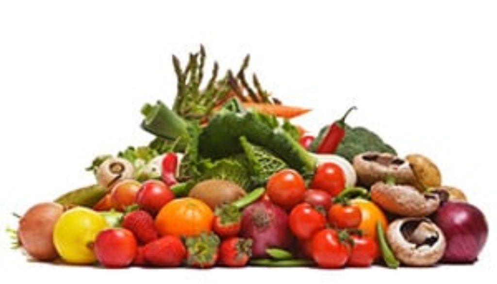 eating fruit and vegetables