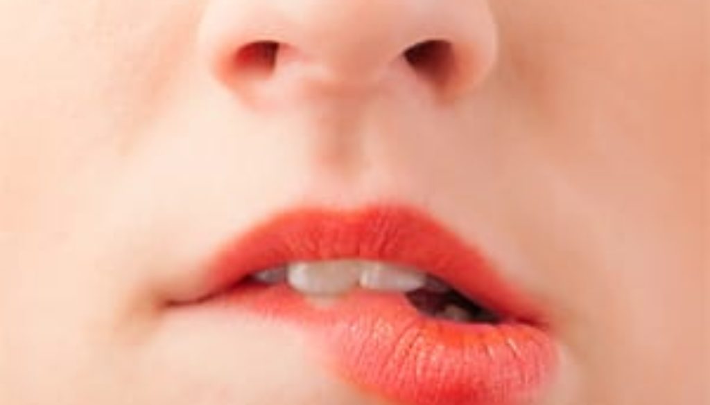 Lip Biting