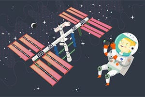 Take a Space Walk Above Planet Earth